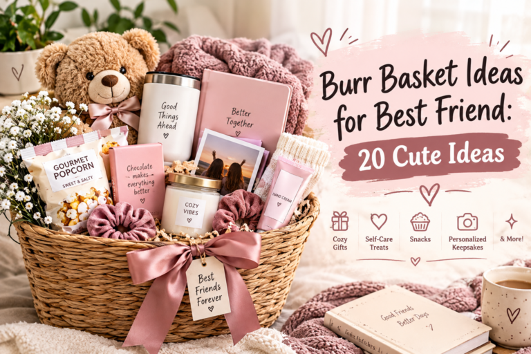 Burr Basket Ideas for Best Friend: 20 Cute Ideas