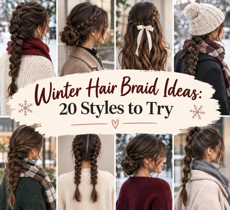 Winter Hair Braid Ideas: 20 Styles to Try