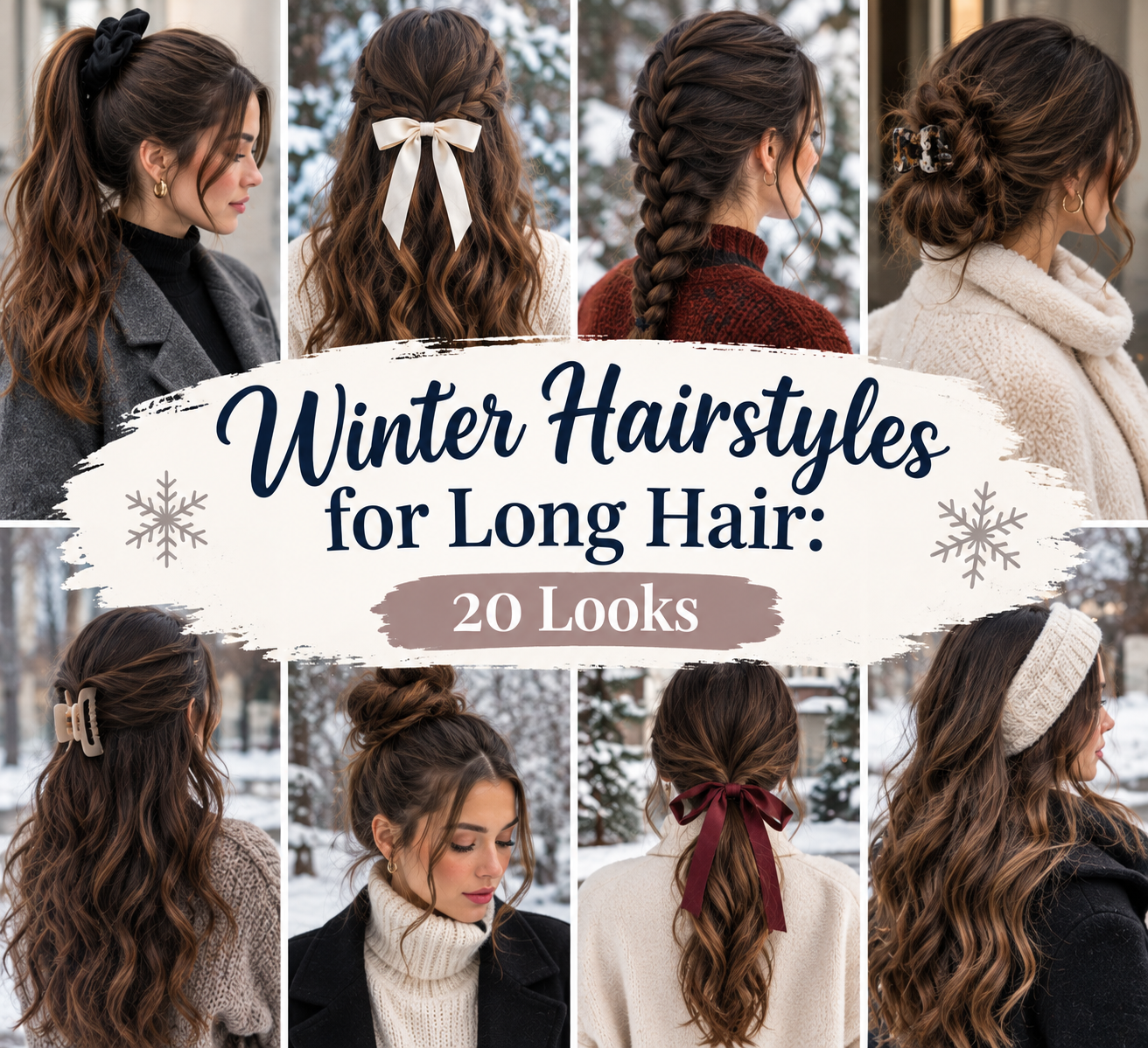 Winter Hairstyles for Long Hair: 20 Looks