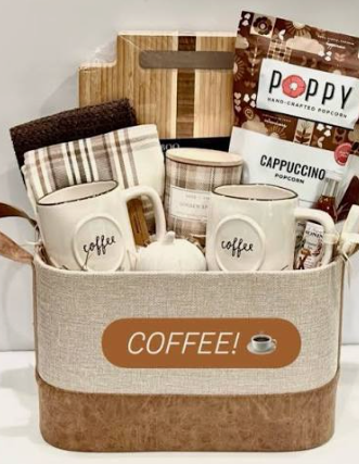 Burr Basket Ideas for Him: 20 Gift Ideas featuring cozy, grooming, coffee, snack, and practical gifts
Cozy winter gift basket for him with warm socks, coffee, snacks, and a neutral mug
Men's grooming gift basket with fragrance, skincare, beard care, and a stylish toiletry bag
Romantic gift basket for boyfriend or husband with chocolate, fragrance, snacks, and a personalized note