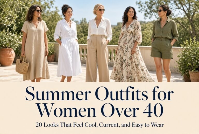 Summer Outfits for Women Over 40: 20 Looks That Feel Cool, Current, and Easy to Wear